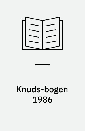 Knuds-bogen 1986 : studier over Knud den Hellige