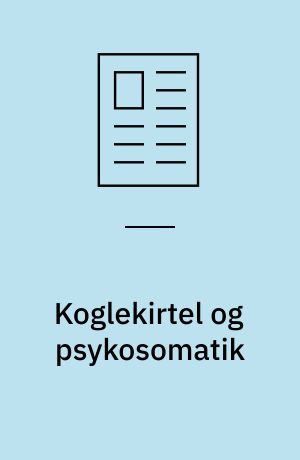 Koglekirtel og psykosomatik