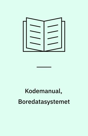 Kodemanual, Boredatasystemet