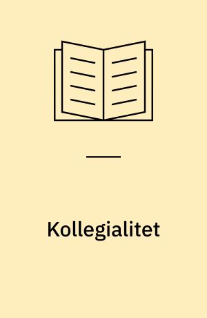 Kollegialitet