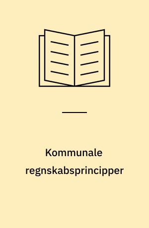 Kommunale regnskabsprincipper
