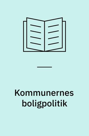 Kommunernes boligpolitik