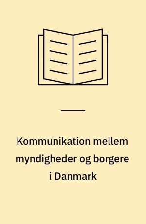 Kommunikation mellem myndigheder og borgere i Danmark