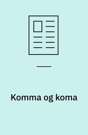 Komma og koma