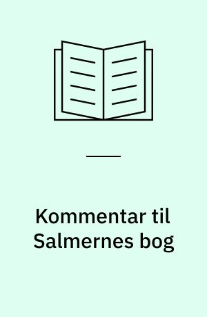 Kommentar til Salmernes bog