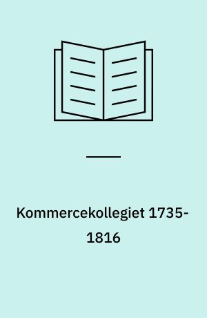 Kommercekollegiet 1735-1816