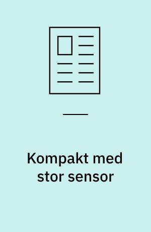Kompakt med stor sensor