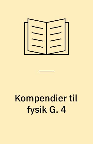 Kompendier til fysik G. 4 : Hydro- og aerodynamik