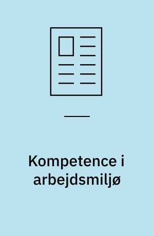 Kompetence i arbejdsmiljø