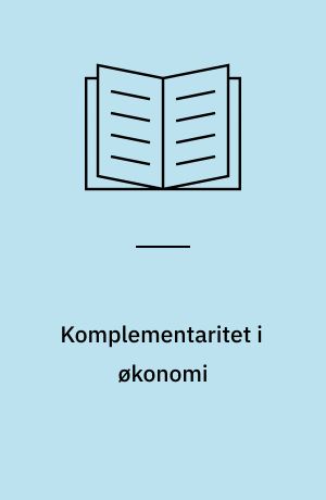 Komplementaritet i økonomi