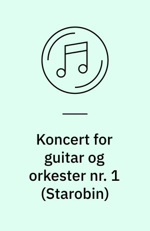 Koncert for guitar og orkester nr. 1 : Psalmodies: Vox in rama: Nightshade