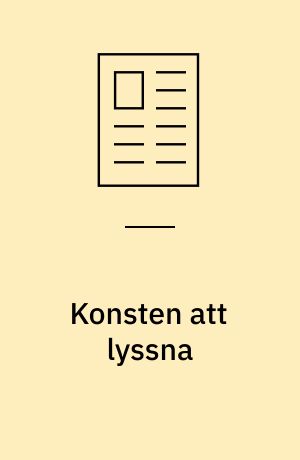 Konsten att lyssna
