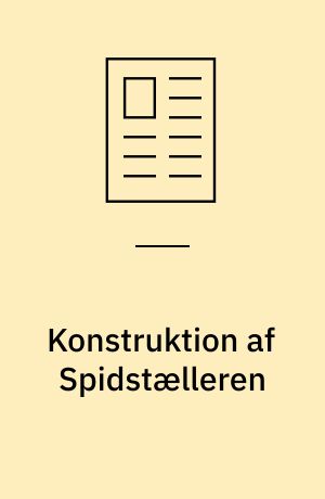 Konstruktion af Spidstælleren