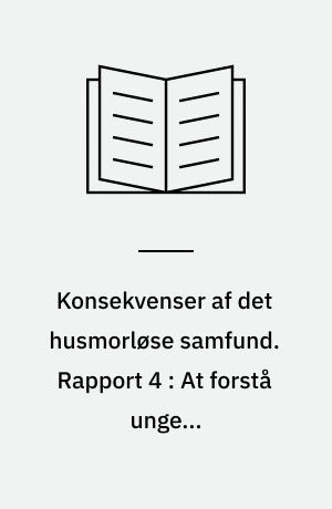 Konsekvenser af det husmorløse samfund. Rapport 4 : At forstå unge - forskningsmetodiske overvejelser