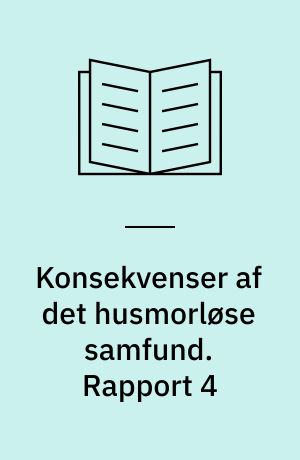 Konsekvenser af det husmorløse samfund. Rapport 4 : At forstå unge - forskningsmetodiske overvejelser. - 1995. - 107 s.