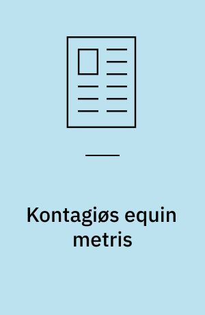 Kontagiøs equin metris