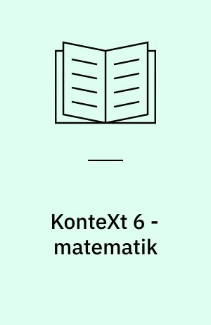 KonteXt 6 - matematik : kernebog