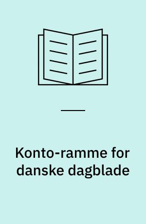 Konto-ramme for danske dagblade