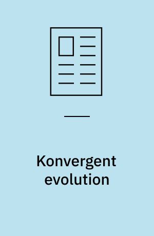 Konvergent evolution