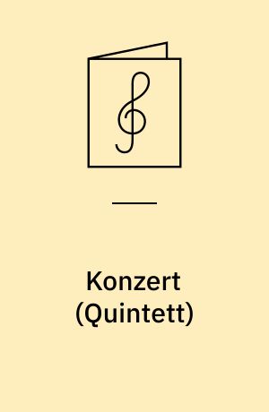 Konzert (Quintett) : für Klarinette und Orchester, Es-Dur = for clarinet and orchestra, E flat major : Op. 23