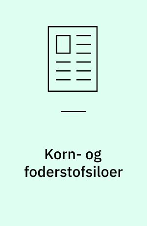 Korn- og foderstofsiloer