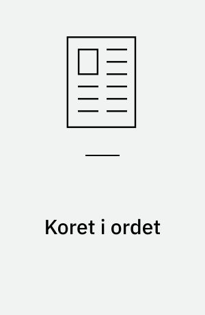 Koret i ordet : om humor og religiøsitet i Simon Grotrians digtning