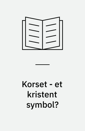Korset - et kristent symbol? : et studie af vikingetidens korsmotiver som kilde til diskussion af den danske kristningsproces