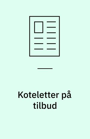 Koteletter på tilbud