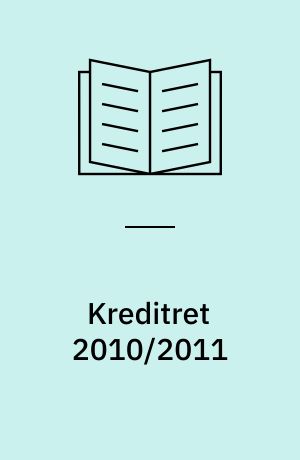 Kreditret 2010/2011