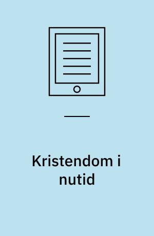 Kristendom i nutid