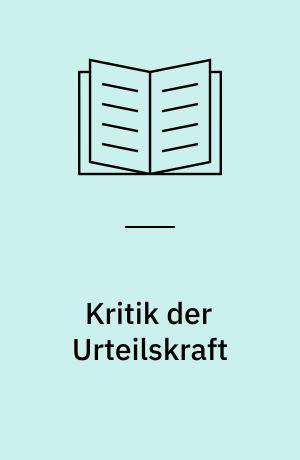 Kritik der Urteilskraft