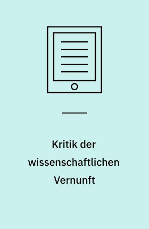 Kritik der wissenschaftlichen Vernunft