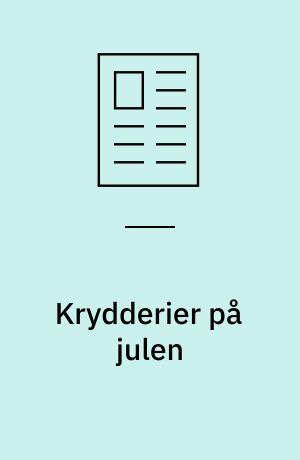 Krydderier på julen
