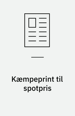 Kæmpeprint til spotpris