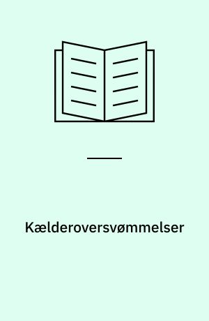 Kælderoversvømmelser : sikring mod opstigende kloakvand