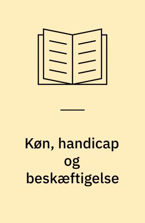 Køn, handicap og beskæftigelse