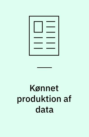 Kønnet produktion af data : et studie af indsatte rockeres hypermaskulinitet