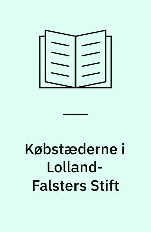 Købstæderne i Lolland-Falsters Stift