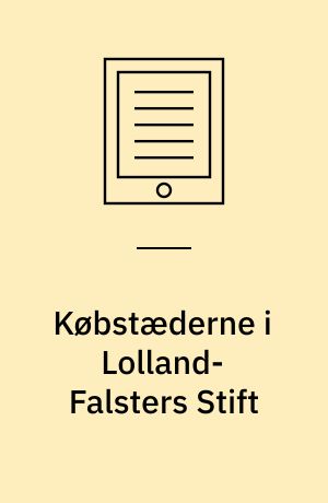 Købstæderne i Lolland-Falsters Stift