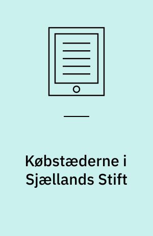 Købstæderne i Sjællands Stift