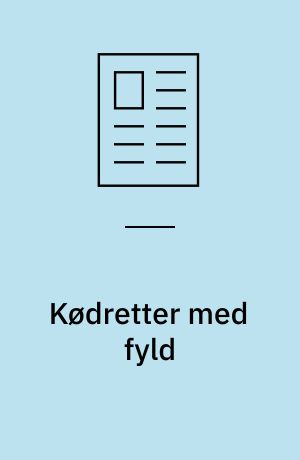 Kødretter med fyld