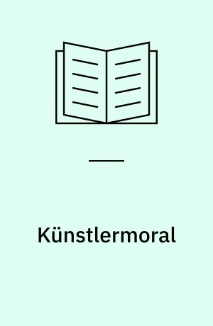 Künstlermoral : Das Formalismus-Programm spätbürgerlicher Dichtung in Gottfried Benns gereimter Weltanschauung"