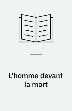 L'homme devant la mort