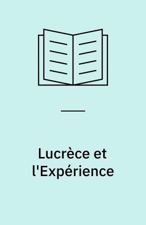 Lucrèce et l'Expérience
