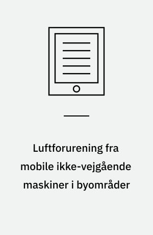 Luftforurening fra mobile ikke-vejgående maskiner i byområder