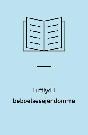 Luftlyd i beboelsesejendomme