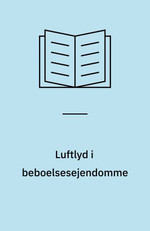 Luftlyd i beboelsesejendomme