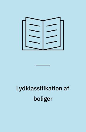 Lydklassifikation af boliger