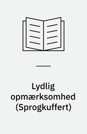 Lydlig opmærksomhed : rim og opdeling af ord : opfølgning på sprogvurdering