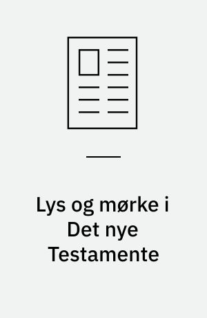 Lys og mørke i Det nye Testamente